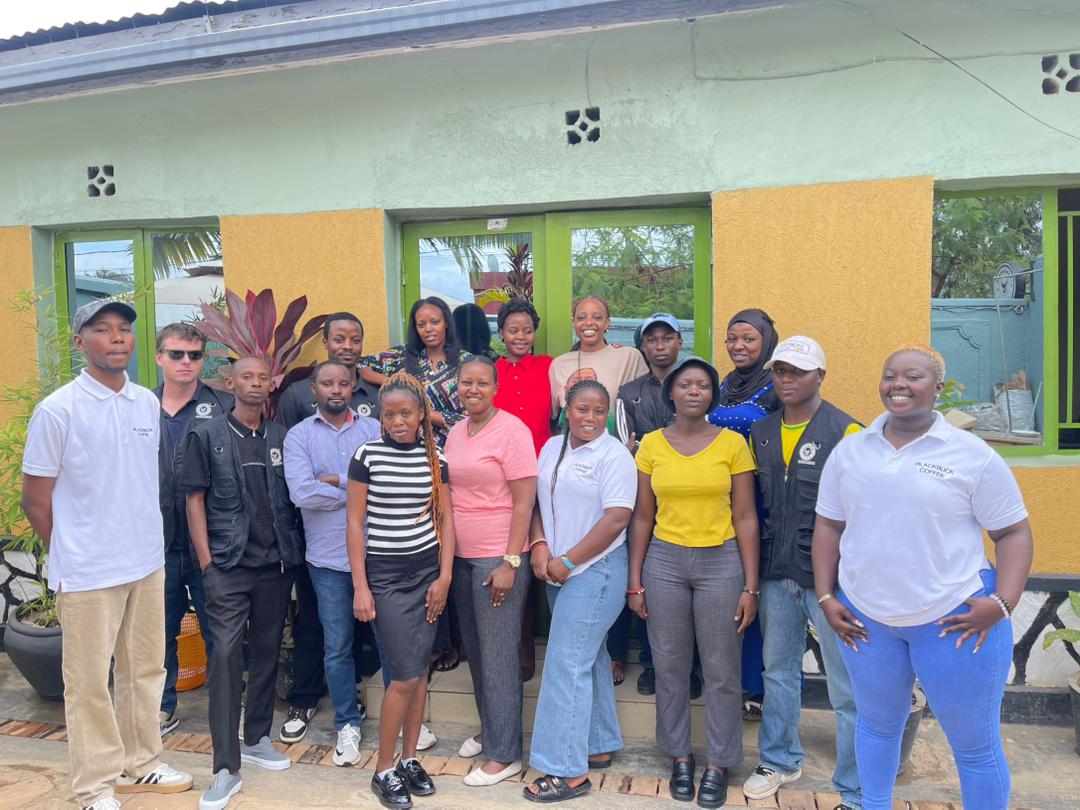 The Blackbuck Coffee team in Kigali